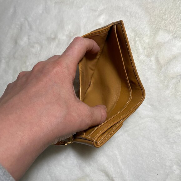 Gucci GG Vintage Monogram Guccissima Leather Compact Wallet Kisslock Clasp - Picture 14 of 15